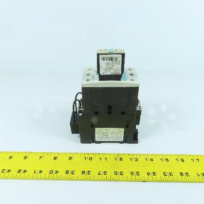 Siemens 3RT1035-3BB40 40A 600V Contactor 5-40HP 24V DC Coil
