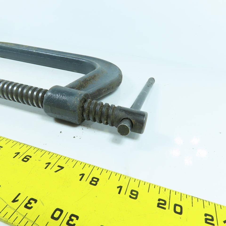 Wilton 408 Drop Forged C-Clamp 8" Opening 4-1/2" Throat Depth Steel USA