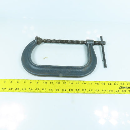Wilton 408 Drop Forged C-Clamp 8" Opening 4-1/2" Throat Depth Steel USA