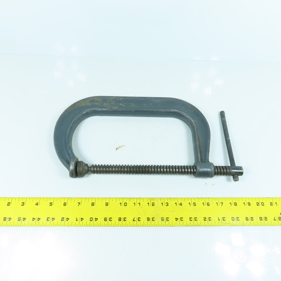 Wilton 408 Drop Forged C-Clamp 8" Opening 4-1/2" Throat Depth Steel USA