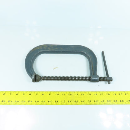 Wilton 408 Drop Forged C-Clamp 8" Opening 4-1/2" Throat Depth Steel USA