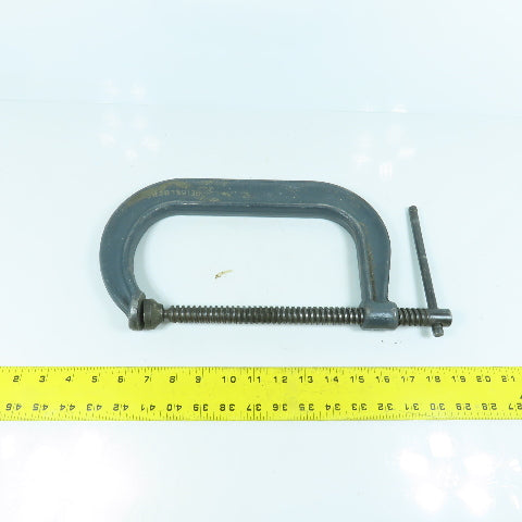 Wilton 408 Drop Forged C-Clamp 8" Opening 4-1/2" Throat Depth Steel USA
