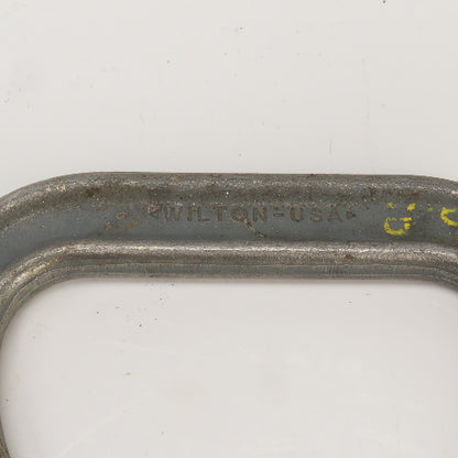 Diecraft Wilton Misc Sizes Drop Forged C-Clamps 6"-7" Opening Steel USA Lot Of 4