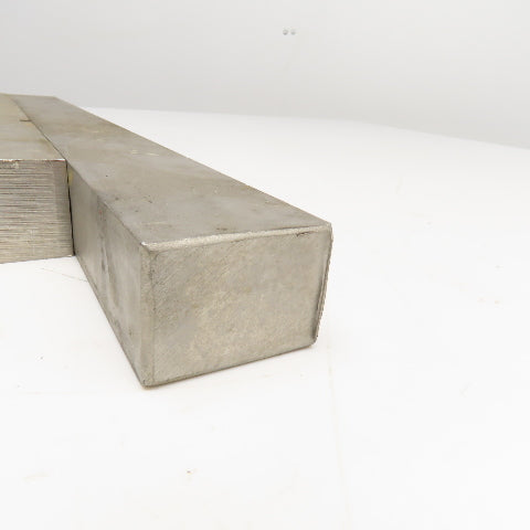 2"-1-1/2" Non Heat Treated 17-4 Stainless Flat Bar Stock 21"-17" Lot Of 2