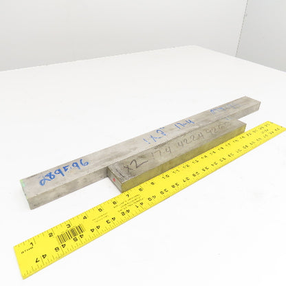 1" x 2" Non Heat Treated 17-4 Stainless Flat Bar Stock 13"-24" Lot Of 2