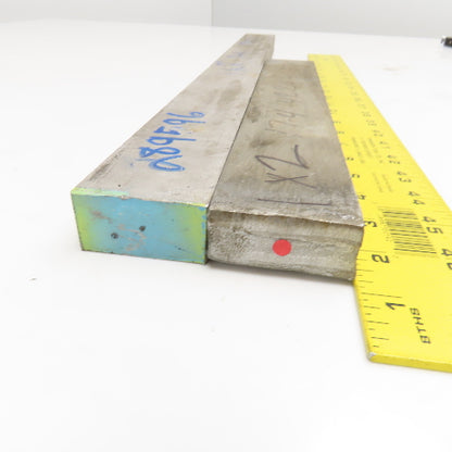 1" x 2" Non Heat Treated 17-4 Stainless Flat Bar Stock 13"-24" Lot Of 2