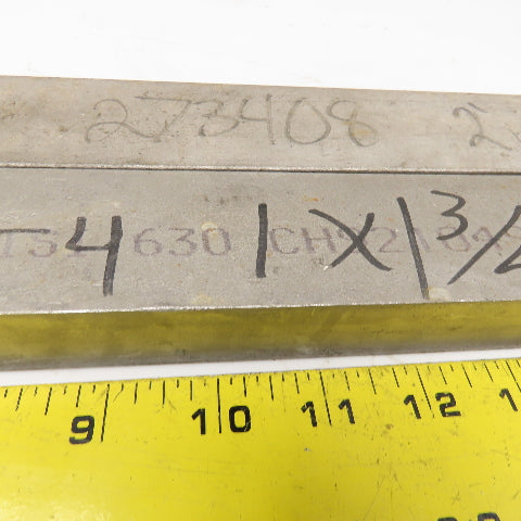 1" x 2" Non Heat Treated 17-4 Stainless Flat Bar Stock 24"-23" Lot Of 2