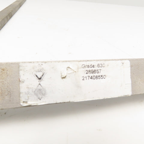 1" x 5/8" Non Heat Treated 17-4 Stainless Flat Bar Stock 33"-32" Lot Of 2