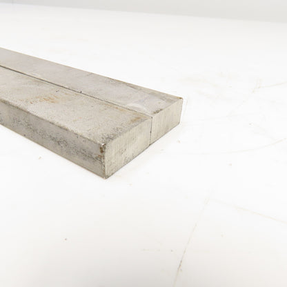 1" x 5/8" Non Heat Treated 17-4 Stainless Flat Bar Stock 33"-32" Lot Of 2