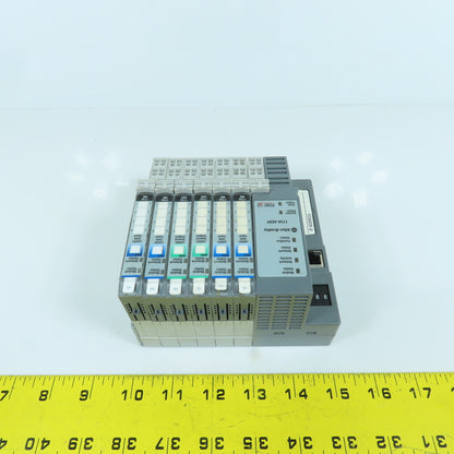 Allen Bradley 1734-AENT PLC Setup Ethernet Adapter W/4 Input IB8 & 2 Outputs 0B8