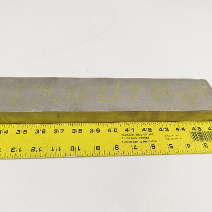1-1/4" x 2-1/2" Non Heat Treated 17-4 Stainless Flat Bar Stock 22"