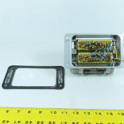 ILME VR2 Enclosure Panel Interface Connector 48 Pin Hole Female 16A 600V
