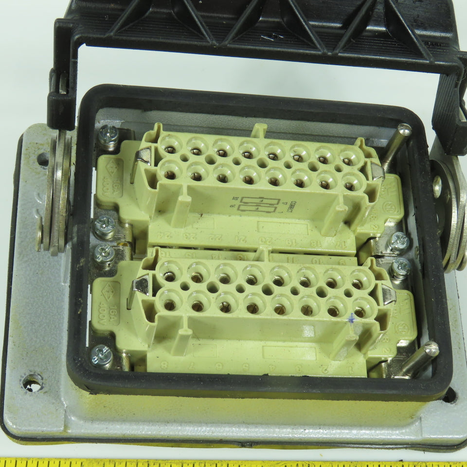 ILME VR2 Enclosure Panel Interface Connector 32 Pin Hole Female 16A 600V