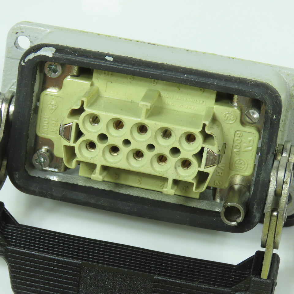 ILME VR2 Enclosure Panel Interface Connector 10 Pin Hole Female 16A 600V Lot/3