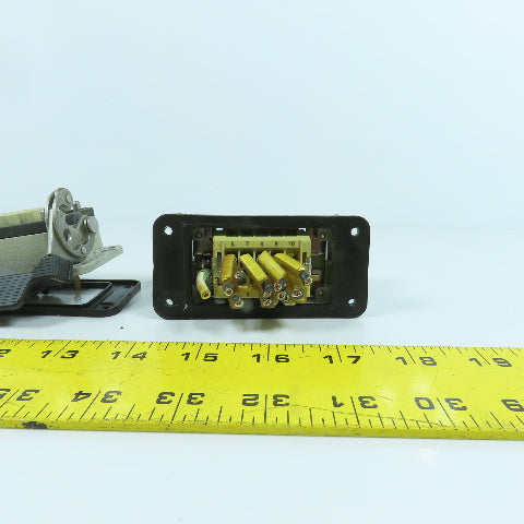 ILME VR2 Enclosure Panel Interface Connector 10 Pin Hole Female 16A 600V Lot/3