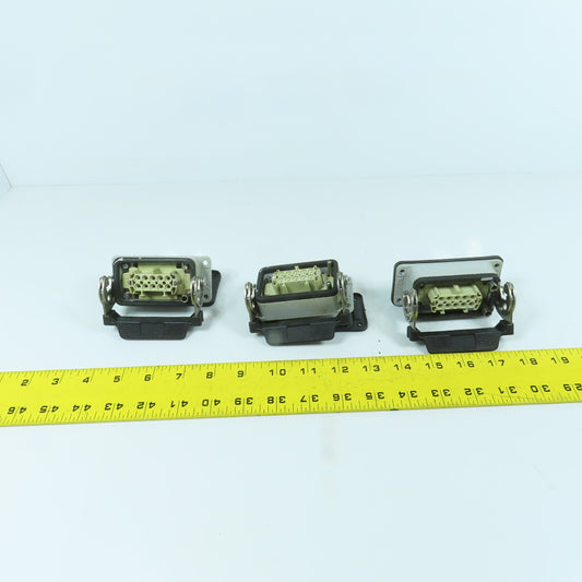 ILME VR2 Enclosure Panel Interface Connector 10 Pin Hole Female 16A 600V Lot/3