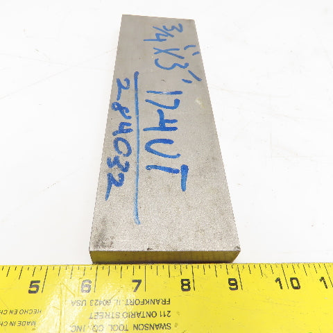 3/4" x 3" Non Heat Treated 17-4 Stainless Flat Bar Stock 10"-16" Lot Of 2