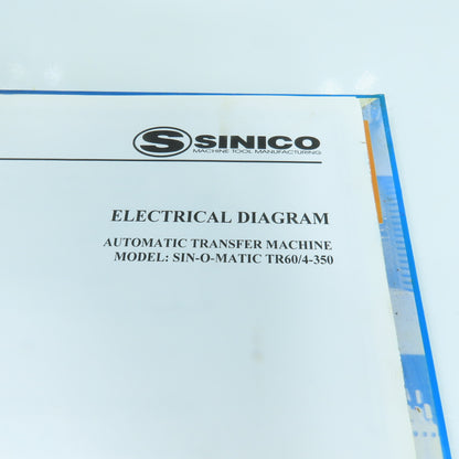 Sinico Electrical Hydraulic Diagram Book TR60/4-350-MD