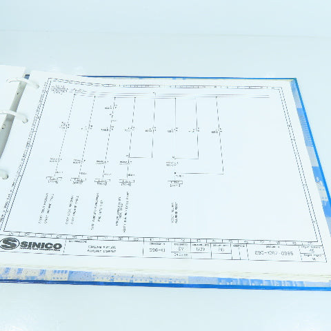 Sinico Electrical Hydraulic Diagram Book TR60/4-350-MD
