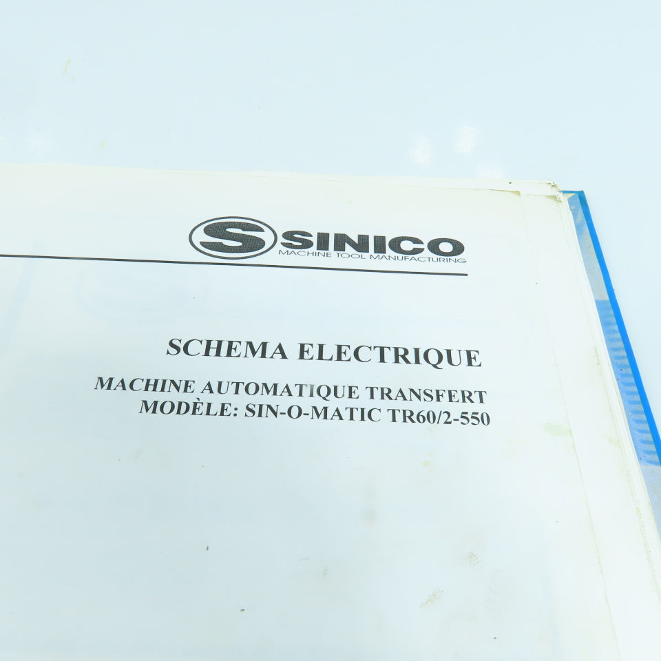 Sinico Electrical Diagram Book TR60/2-550