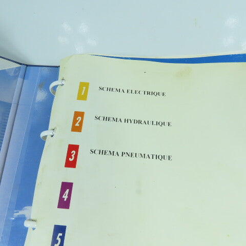 Sinico Electrical Hydraulic Pneumatic Diagram Book TR60/2-350