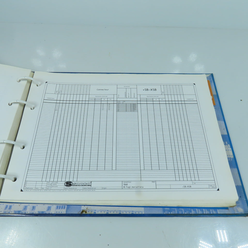 Sinico Electrical Hydraulic Pneumatic Diagram Book TR60/2-350