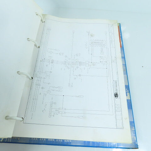 Sinico Lay-Out, Electrical, Hydraulic Air, Lubrication Diagram Book TR60/2-550