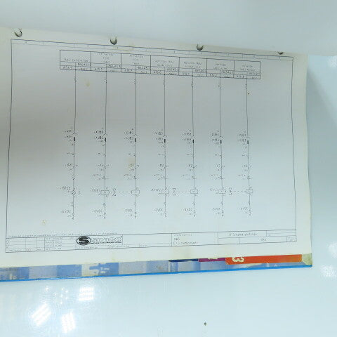 Sinico Lay-Out, Electrical, Hydraulic Air, Lubrication Diagram Book TR60/2-550