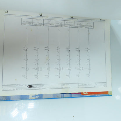 Sinico Lay-Out, Electrical, Hydraulic Air, Lubrication Diagram Book TR60/2-550