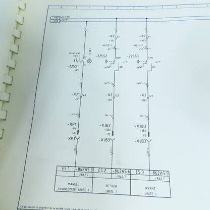 Sinico SIN-O-MATIC Automatic Transfer Machine Electrical Diagram TR60/2-350