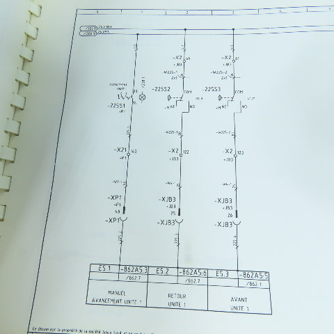 Sinico SIN-O-MATIC Automatic Transfer Machine Electrical Diagram TR60/2-350