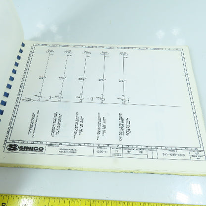 Sinico SIN-O-MATIC Automatic Transfer Machine Electrical Diagram TR60/4-350-MD