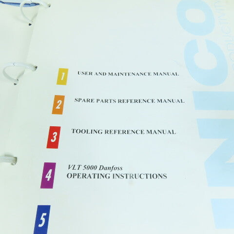 Sinico SIN-O-MATIC Automatic Transfer Machine User's Manual TR60/4-350