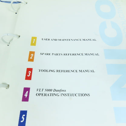 Sinico SIN-O-MATIC Automatic Transfer Machine User's Manual TR60/4-350