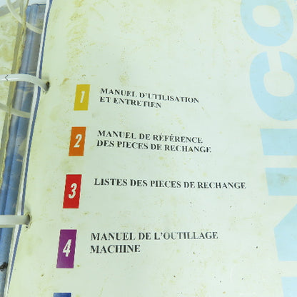 Sinico SIN-O-MATIC Automatic Transfer Machine User's Manual TR60/2-550