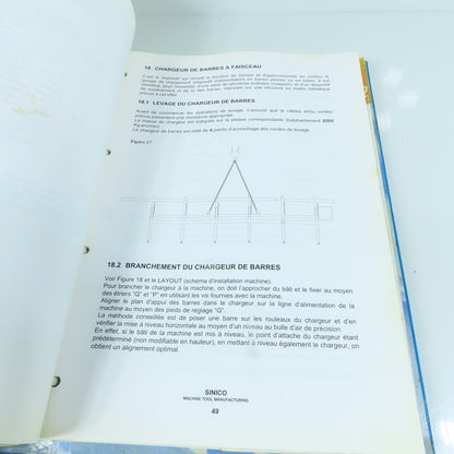 Sinico SIN-O-MATIC Automatic Transfer Machine User's Manual TR60/2-550