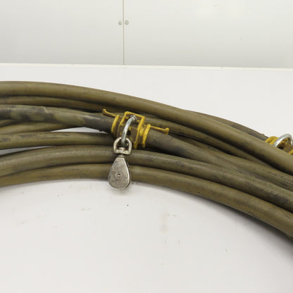 Insta-Grip 1/2" Air Hose 250PSI With 1/4" Cable Line Trolleys 55' OAL