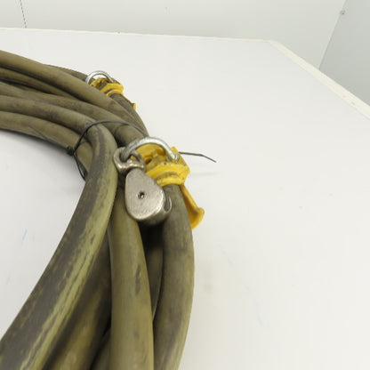 Insta-Grip 1/2" Air Hose 250PSI With 1/4" Cable Line Trolleys 55' OAL