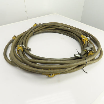 Insta-Grip 1/2" Air Hose 250PSI With 1/4" Cable Line Trolleys 55' OAL