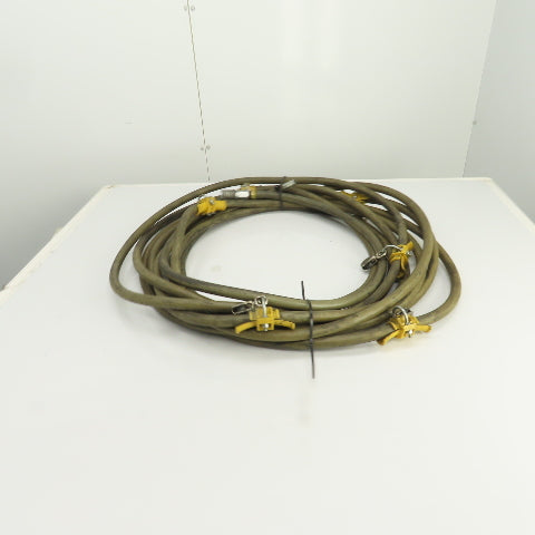 Insta-Grip 1/2" Air Hose 250PSI With 1/4" Cable Line Trolleys 55' OAL