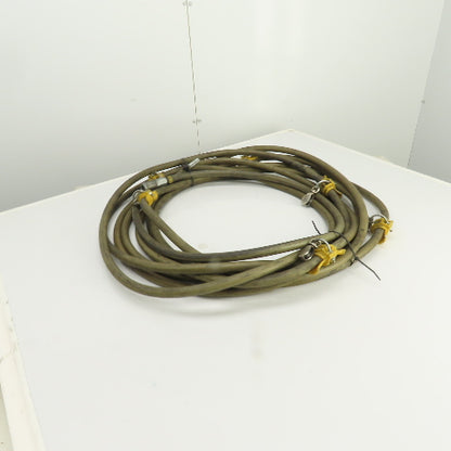Insta-Grip 1/2" Air Hose 250PSI With 1/4" Cable Line Trolleys 55' OAL