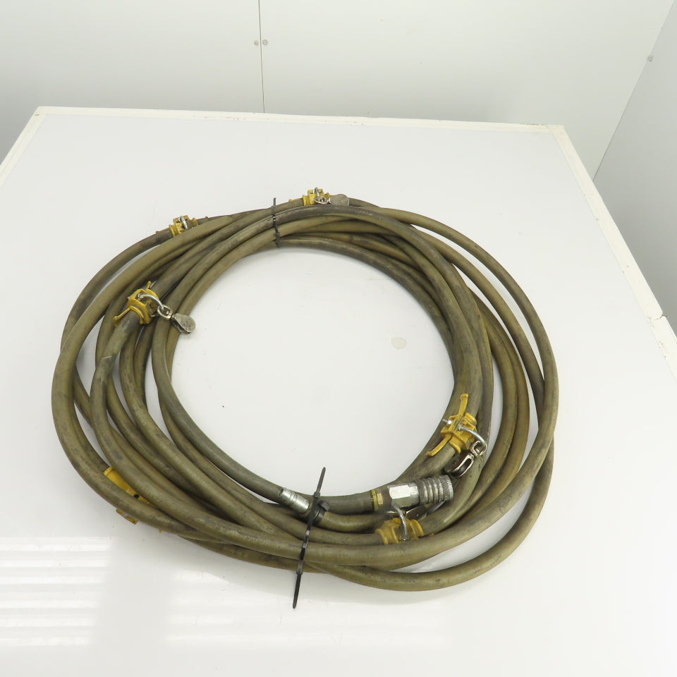 Insta-Grip 1/2" Air Hose 250PSI With 1/4" Cable Line Trolleys 55' OAL