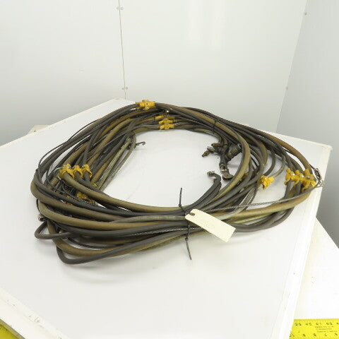 Insta-Grip Triple Run Hose Assembly With Cable & Trolleys 50' OAL 1/2" & 1/4"