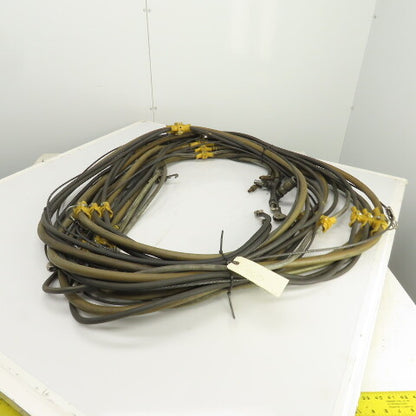 Insta-Grip Triple Run Hose Assembly With Cable & Trolleys 50' OAL 1/2" & 1/4"