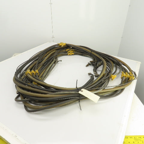 Insta-Grip Triple Run Hose Assembly With Cable & Trolleys 50' OAL 1/2" & 1/4"