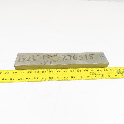 1" x 2-1/2" Non Heat Treated 17-4 Stainless Flat Bar Stock 13"