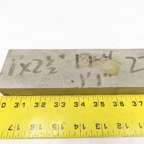 1" x 2-1/2" Non Heat Treated 17-4 Stainless Flat Bar Stock 13"