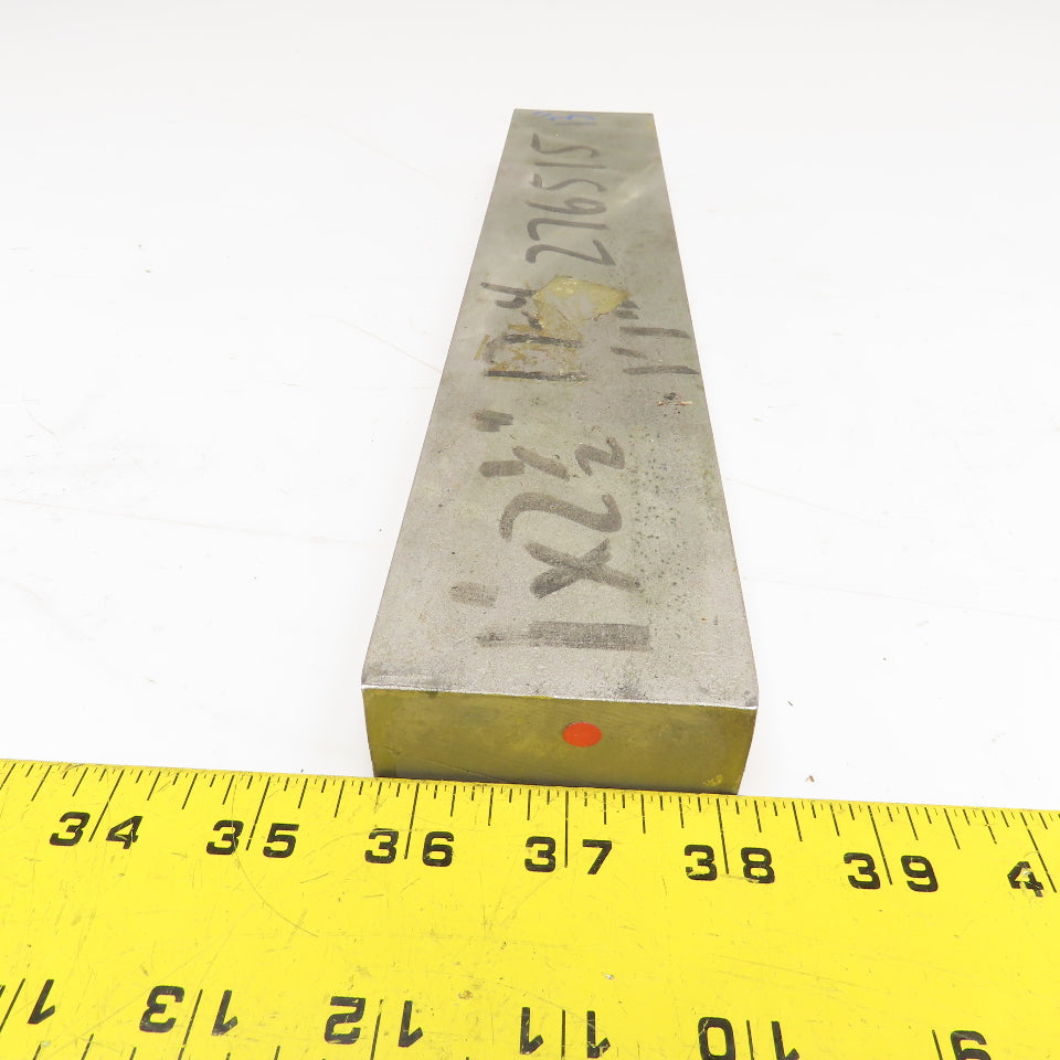 1" x 2-1/2" Non Heat Treated 17-4 Stainless Flat Bar Stock 13"
