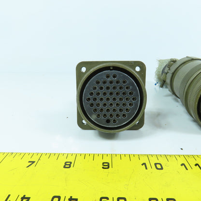 Veam 36-10 48-Position Circular Connector Male & Female Set