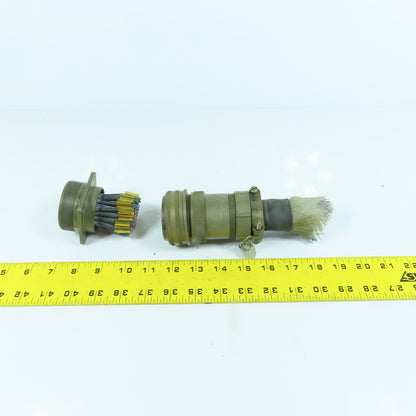 Veam 36-10 48-Position Circular Connector Male & Female Set